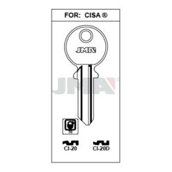 Llave en bruto JMA CI-20 – vista agrupada