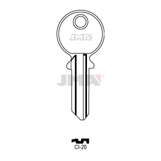 Llave en bruto JMA CI-20