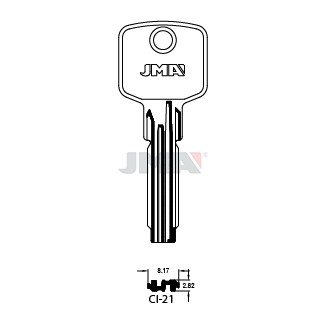 Llave en bruto JMA CI-21