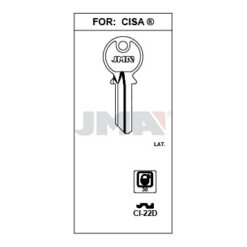 Llave en bruto JMA CI-22D – vista agrupada