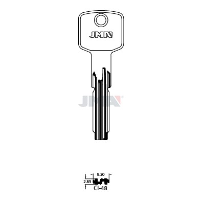 Llave en bruto JMA CI-48