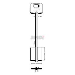 Llave en bruto JMA CI-4G