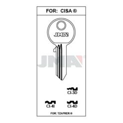 Llave en bruto JMA CI-4I – vista agrupada