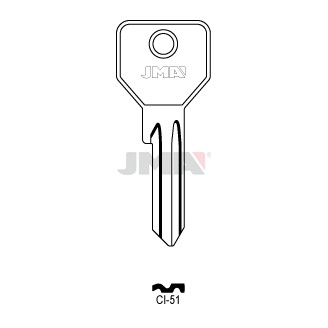 Llave en bruto JMA CI-51