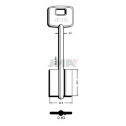 Llave en bruto JMA CI-6G