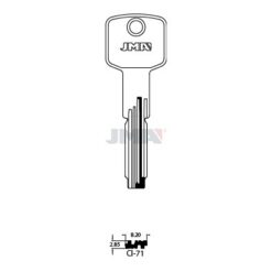 Llave en bruto JMA CI-71