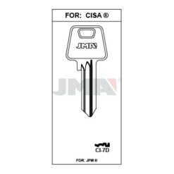 Llave en bruto JMA CI-7D – vista agrupada
