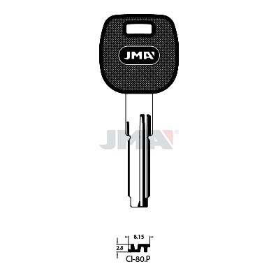 Llave en bruto JMA CI-80.P