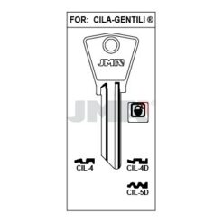 Llave en bruto JMA CIL-5D – vista agrupada