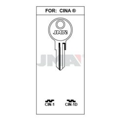 Llave en bruto JMA CIN-1D – vista agrupada