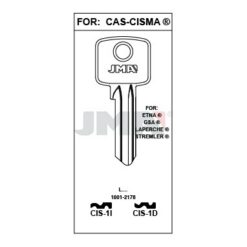 Llave en bruto JMA CIS-1D – vista agrupada