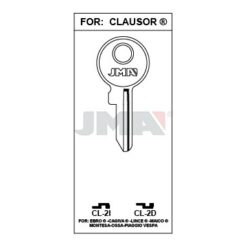 Llave en bruto JMA CL-2I – vista agrupada