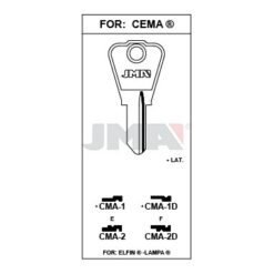 Llave en bruto JMA CMA-2 – vista agrupada