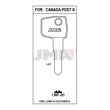 Llave en bruto JMA CNP-2D – vista agrupada