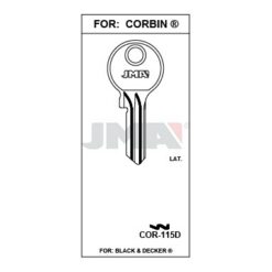 Llave en bruto JMA COR-115D – vista agrupada