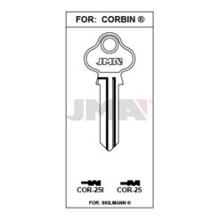Llave en bruto JMA COR-25 – vista agrupada