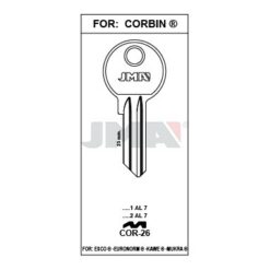 Llave en bruto JMA COR-26 – vista agrupada