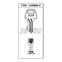 Llave en bruto JMA COR-30 – vista agrupada