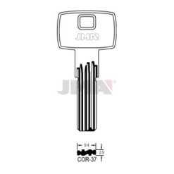 Llave en bruto JMA COR-37