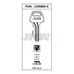 Llave en bruto JMA COR-40 – vista agrupada