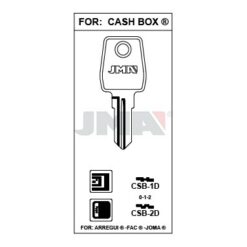 Llave en bruto JMA CSB-2D – vista agrupada
