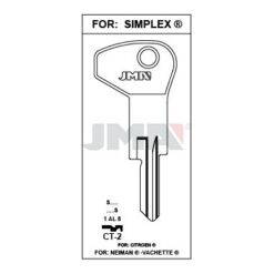 Llave en bruto JMA CT-2 – vista agrupada