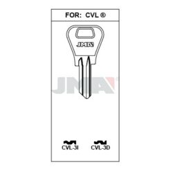 Llave en bruto JMA CVL-3I – vista agrupada