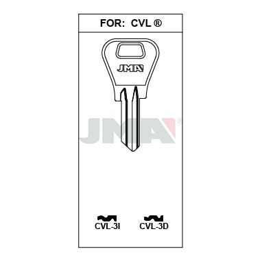 Llave en bruto JMA CVL-3I – vista agrupada