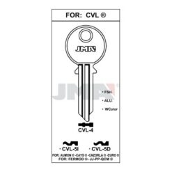 Llave en bruto JMA CVL-4 – vista agrupada