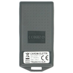 Cardin S466 TX2 | Mando de garaje | Código fijo | 27,195 MHz