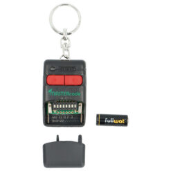 Clemsa MASTERcode MV12D | Mando de garaje | Código fijo | 433,92 MHz