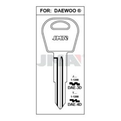 Llave en bruto JMA DAE-3D – vista agrupada