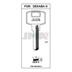 Llave en bruto JMA DEK-4 – vista agrupada
