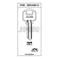 Llave en bruto JMA DEK-7D – vista agrupada