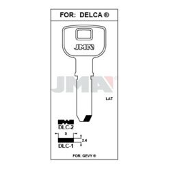 Llave en bruto JMA DLC-2 – vista agrupada