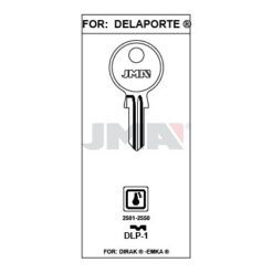 Llave en bruto JMA DLP-1 – vista agrupada