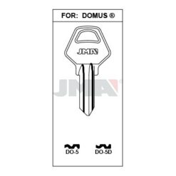 Llave en bruto JMA DO-5D – vista agrupada