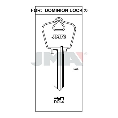 Llave en bruto JMA DOI-4 – vista agrupada