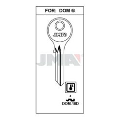 Llave en bruto JMA DOM-10D – vista agrupada