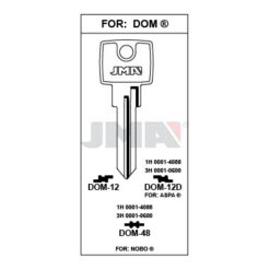 Llave en bruto JMA DOM-12 – vista agrupada