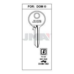 Llave en bruto JMA DOM-14D – vista agrupada
