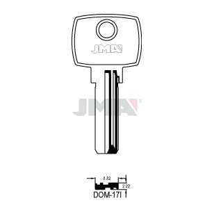Llave en bruto JMA DOM-17I
