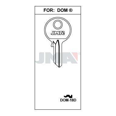 Llave en bruto JMA DOM-18D – vista agrupada
