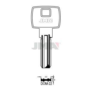 Llave en bruto JMA DOM-22