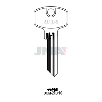 Llave en bruto JMA DOM-27D/10