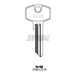 Llave en bruto JMA DOM-27D/19