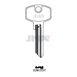 Llave en bruto JMA DOM-27D/7