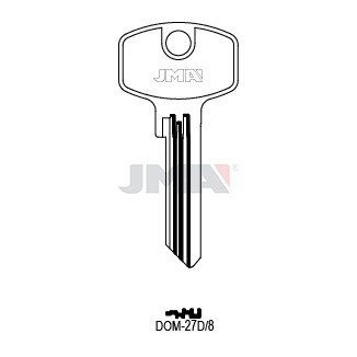 Llave en bruto JMA DOM-27D/8