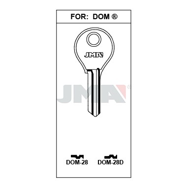 Llave en bruto JMA DOM-28 – vista agrupada