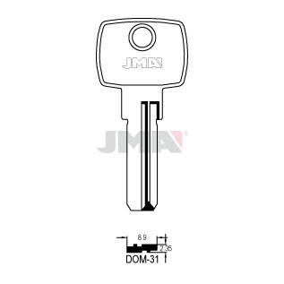 Llave en bruto JMA DOM-31